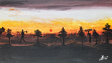 장애인 작가가 그린 ‘말라위의 일상’을 그림으로 감상해 보세요