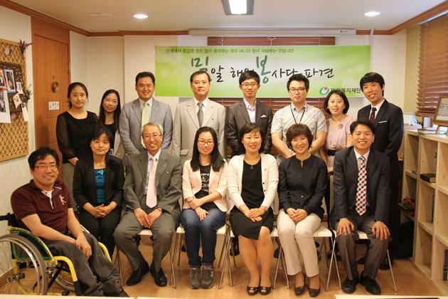 중국 연길 밀알학교 특수교사 파견식 진행