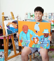 발달장애 미술작가 신동민, 밀알복지재단의 홍보대사 되다.