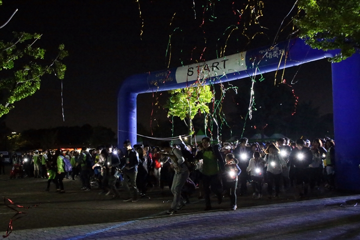 제1회 에너지 나눔 대축제, 은하수길 야간 걷기 대회